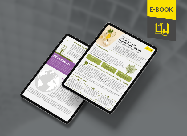 Mockup de tablets refletindo o conteúdo interno do e-book